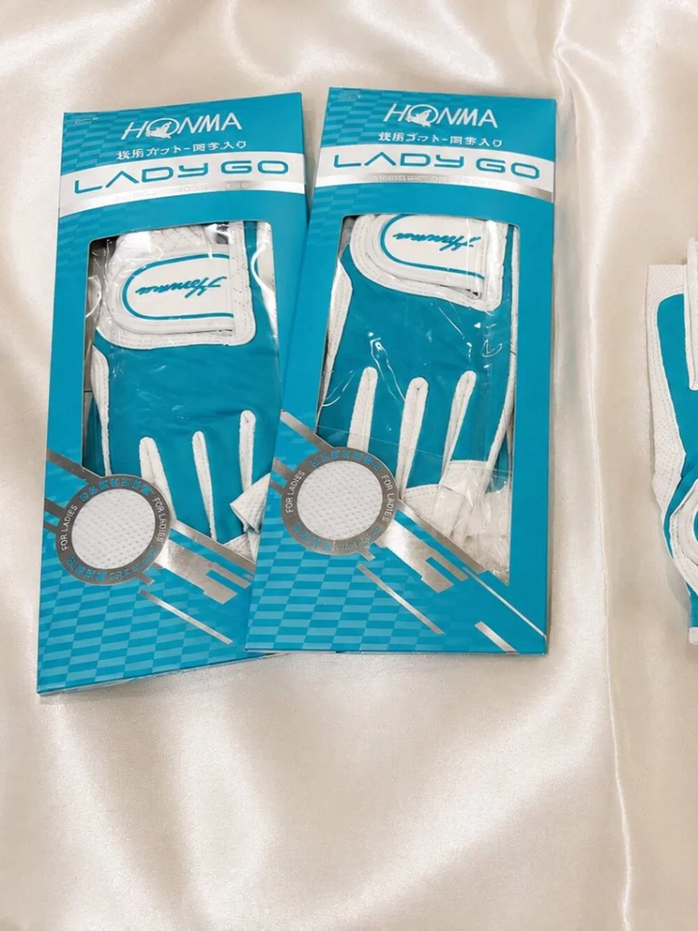 3 HONMA LADY GO GOLF GLOVE - 3 PAIRS Women's Extra Small (XS)
